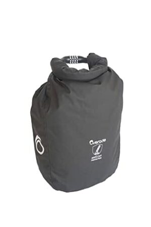 OVERADE LOXI (15L) torba rowerowa z uchwytem na dokumenty o średnicy 16 mm. Wodoodporna torba z powłoką antyprzecięciową i kablem antykradzieżowym 12 mm. Zamknięcie kłódki 4 wióry.