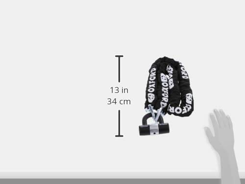 Oxford Produkty OF159 Wytrzymała blokada łańcuchowa z blokadą tarczową - obrazek 2