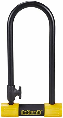 On-Guard Unisex – Onguard Bulldog Mini Ls zapięcie rowerowe, szare, 1 rozmiar