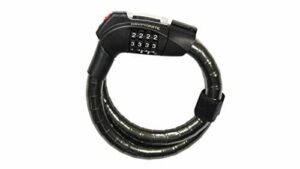 Kryptonite Unisex - zamki Kryptoflex, czarne, 80 cm