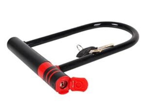 Kłódka Rowerowa U, Kłódka Rowerowa U, Średnica 14mm, 2 Klucze W zestawie