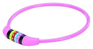 Blokada kablowa z cyframi dla dzieci, kombinacja 4 cyfr, możliwość dow