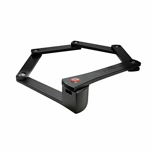 Trelock Zamek składany FS 200 Two Go czarny, uchwyt/Bracket Black, 75 x 10 x 10 cm - obrazek 3