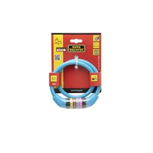 Burg-Wächter 39530 210 C 65 10 mm dziecięcy zamek rowerowy kombinowany, różne kolory