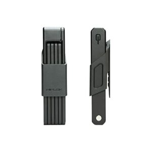 Hiplok SWITCH, Zamek składany, Unisex, BLACK, 2,7cm x 90cm