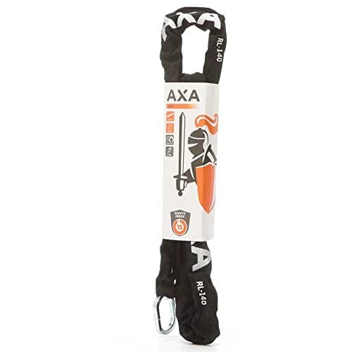 Axa Uniseks – Dla Dorosłych Rlc Plus 140 2231022715 Zapięcie na Łańcuch, Czarny, 140 cm - obrazek 3