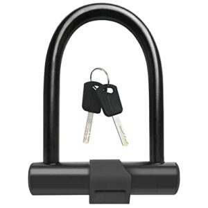 Blokada rowerowa rower U stal miedziana odporna na przecięcia dźwignia wiertła z kluczami blokada rower antywłamaniowy motocykl blokada rower przed kradzieżą motocykl