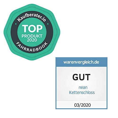 nean Zapięcie rowerowe z cyframi i wysokim stopniem bezpieczeństwa, za - obrazek 6