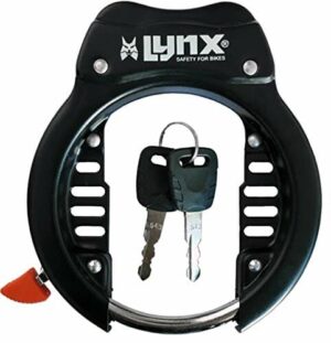 P4B | Zamek ramowy do Twojego roweru bez sworzni | odporny na warunki atmosferyczne | ze stali hartowanej | z powłoką antykorozyjną