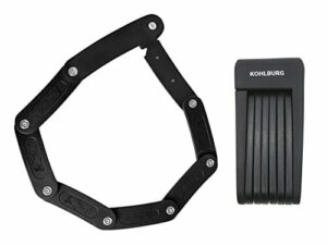 KOHLBURG lekkie & małe zapięcie składane - 680g lekkie & 70cm długie -