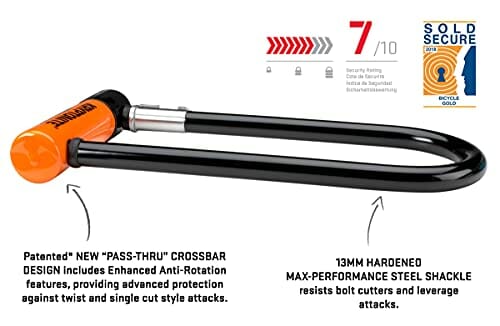 Kryptonite Evolution zapięcie pałąkowe z uchwytem FlexFrame U, 11-14 m - obrazek 6
