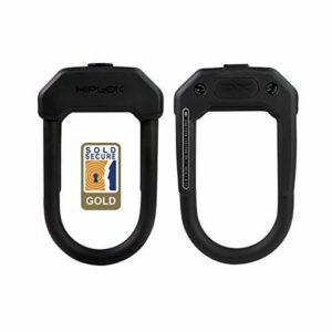 Hiplok DX, U-lock, Unisex, ALL BLACK, Wymiary wewnętrzne zapięcia: 15