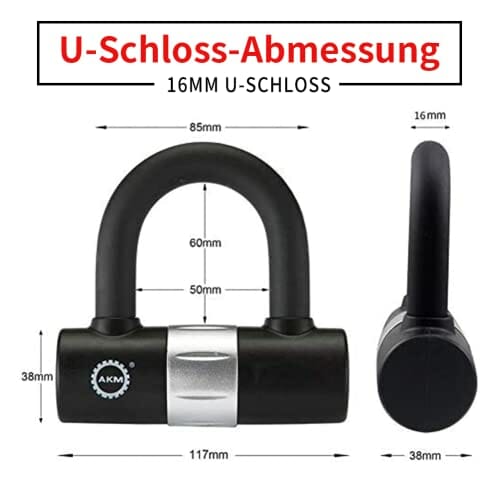 Antykradzieżowy zamek łańcuchowy do motocykla, 90 cm, wytrzymały łańcuch rowerowy o grubości 10 mm, z 4 przyciskami bezpieczeństwa 16 mm, zamek tarczowy, odporny na przecięcia łańcuch rowerowy do skutera - obrazek 3