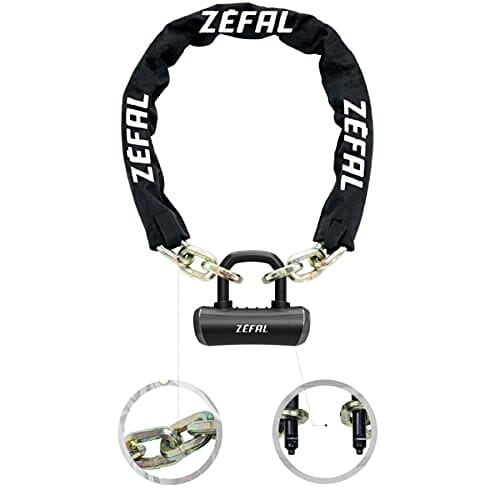 Zefal 4948 K-Traz M18 zamek łańcuchowy, czarny, 1100 cm - obrazek 10