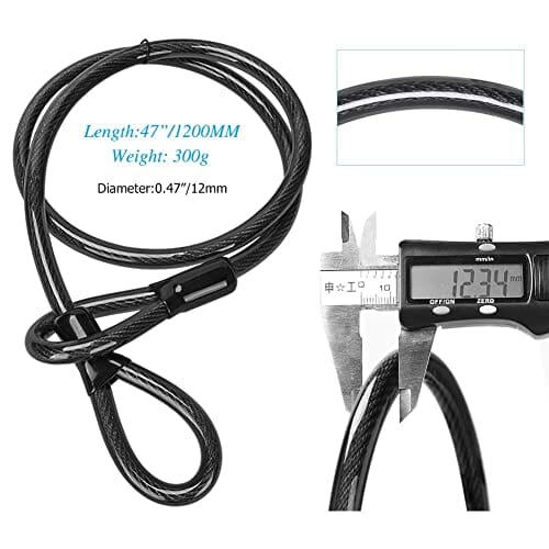 Zapięcie rowerowe U z pałąkiem, o wysokiej jakości, do dużych obciążeń - obrazek 3