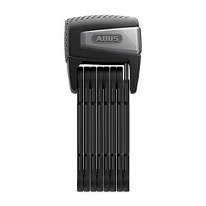 Abus 6500a/110 BK Rc Bordo Smart X, Antifurto Pieghevole Unisex Adulto