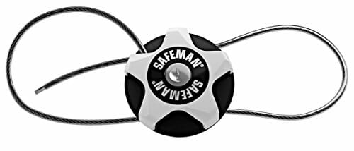 Safeman® blokada kablowa, zamek rowerowy, zamek narciarski, zamek - wielofunkcyjny zamek z kluczem - obrazek 9