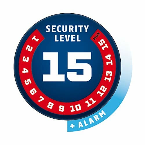 ABUS 61495 Bordo 6500A Edge Smart X 6500/110 BK SH, czarny, 110 cm - obrazek 3