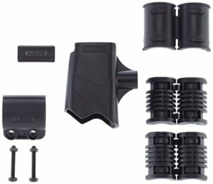 Abus Lucchetto USH 470 Stanghette Multidock, Colore Nero, 18578