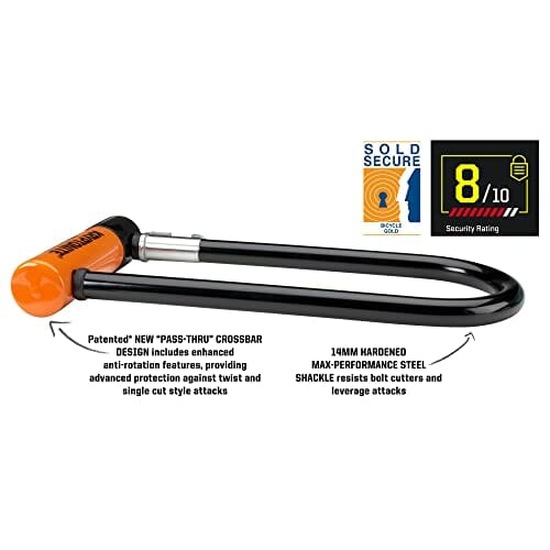 Kryptonite 2130 Evolution Standard zapięcie rowerowe, pomarańczowe, 10 - obrazek 8