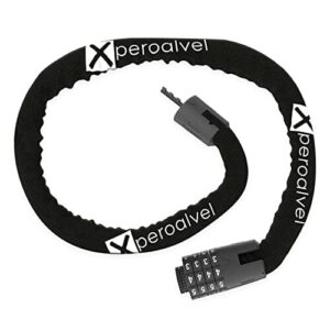 Blokada rowerowa stalowa 97 cms kombinacja numeryczna 4 cyfrowe odporne na przecięcie wiertarki blokady przed kradzieżą rower zamek rowerowy piton moto