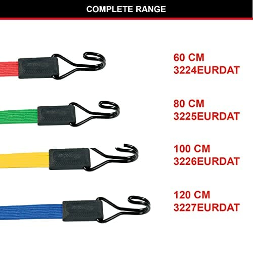 Master Lock 3224EURDAT Linka, Czarny/Czerwony, 60 cm - obrazek 3