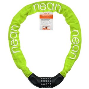 nean Zapięcie rowerowe z cyframi i wysokim stopniem bezpieczeństwa, za