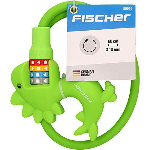 Dinozaur zamek do roweru dla dzieci, zamek szyfrowy z 4-krotnym wałkie - obrazek 3