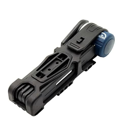 P4B | Składane zapięcie rowerowe z uchwytem i kluczem – długość 69 cm | zapięcie rowerowe składane – z hartowanej specjalnej stali | mechanizm zamykania DISC TUMBLER - obrazek 8