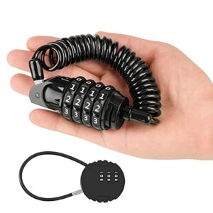 Zamek do kasku motocyklowego, przenośny szyfrowy zamek bezpieczeństwa