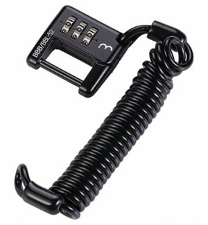 BBB Zamek rowerowy Minisafe BBL-52, czarny, 3 x 1200 mm