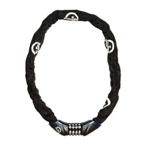 P4B | Zamek szyfrowy do roweru z 4 cyframi, długość 900 mm | zapięcie rowerowe z hartowanej specjalnej stali