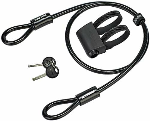 Trelock Zamek pałąkowy czarny 83-178 mm - obrazek 2