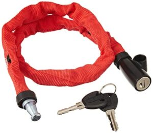 ABUS Rowerowe Zapięcie Łańcuchowe, Czerowne, 60 x 2 x 2 cm, 56343000%