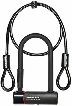 Trelock Zamek pałąkowy czarny 83-178 mm