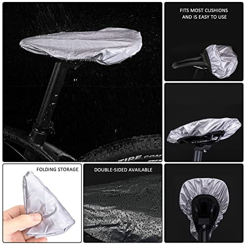 1 szt. niebieski zamek szyfrowy antykradzieżowy, z osłoną przeciwdeszczową i torbą do przechowywania, 4-cyfrowy kod bezpieczeństwa blokada kabla do roweru górskiego - obrazek 3