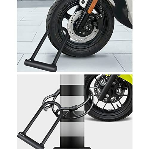 Zapięcie rowerowe U z pałąkiem, o wysokiej jakości, do dużych obciążeń - obrazek 5