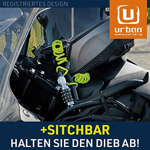 URBAN UR140 Kłódka do Kasku Motocyklowego Lekki Wielofunkcyjny Karabiń - obrazek 7