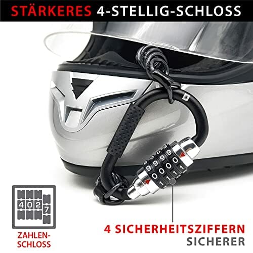 KRASER KR723B Blokada Kasku Motocyklowego, Kod Kombinacji Motocykli, A - obrazek 8