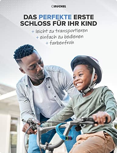 Büchel Zapięcie rowerowy dla dziecko wraz z uchwytem, kolorowe i bez k - obrazek 7