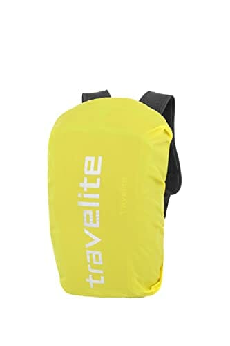 travelite OFFLITE plecak rowerowy z wytrzymałego materiału, plecak turystyczny z poliestru ze zintegrowaną osłoną przeciwdeszczową, 500 g, 46 cm, 12 litrów, antracytowy, 12 Liter, Współczesny - obrazek 7