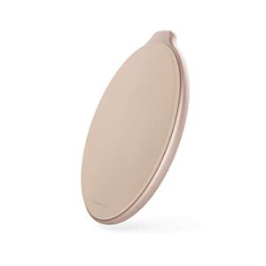 VONMÄHLEN Aura - bezprzewodowa ładowarka z certyfikatem Qi 15 W - z zasilaczem 4 w 1 18 W - bezprzewodowa ładowarka kompatybilna z iPhone, Airpods, Samsung, Huawei, Sony itd. (skóra różowe złoto)