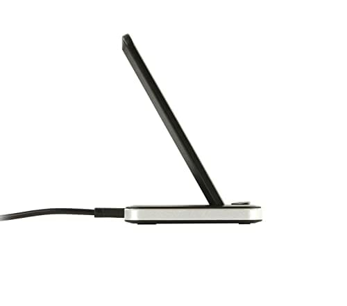 Rapoo XC220 bezprzewodowa ładowarka indukcyjna do smartfonów, ładowarka do systemów iOS i Android (np. iPhone, Samsung), płaska, ładowanie Qi, szybkie ładowanie, czarna - obrazek 3