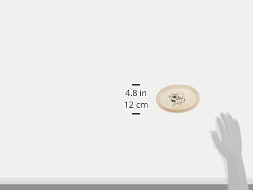 Nobby 73637 Owalana Miska Ceramiczna dla Kotów, 17 x 11 x 2.5 cm, Krem - obrazek 2