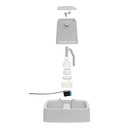 Petsafe PWW19-16794 Fontanna dla Kotów i Małych Psów, 1.8 L, Szary - obrazek 2