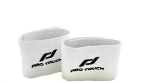 PRO TOUCH ochraniacze piłkarskie_117464 Białe/czarne 1