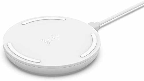 Belkin Boost Charge Bezprzewodowa ładowarka indukcyjna o mocy 15 W (z certyfikatem Qi dla iPhone’a, słuchawek AirPods, urządzeń firm Samsung, Google i innych, dołączony zasilacz sieciowy) – biała - obrazek 4