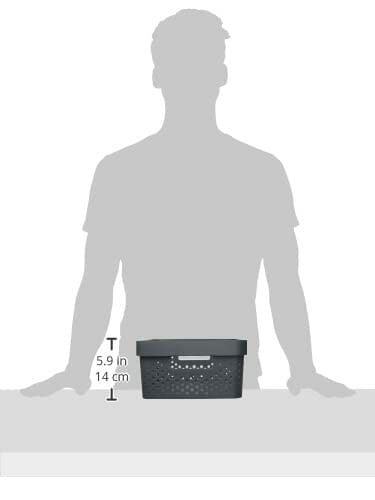 Curver Taca Infinity 11 l, antracyt, 35,5 x 26,6 x 13,6 cm, tworzywo s - obrazek 2