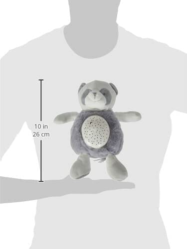 Doudou et Compagnie Lampka nocna, panda, muzyka, 3 światła, odgłosy natury, głośność, wł./wył, szara, 2 sztuki - obrazek 2