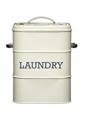 KitchenCraft Living Nostalgia, Pojemnik na Proszek do Prania, Stal Nie